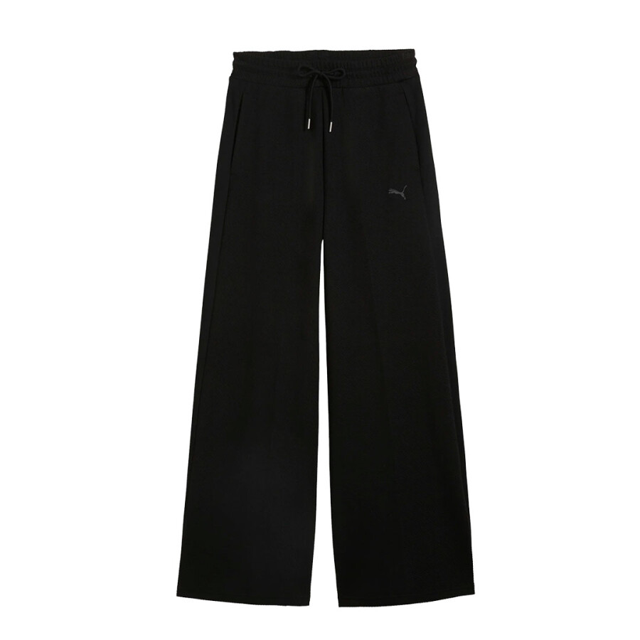 Pantalon de Mujer Puma Class Relaxed Wide Leg Negro