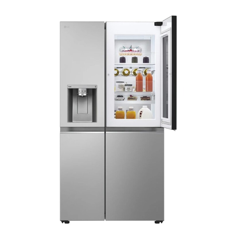 Heladera LG Instaview GS66SXSC inox. con dispensador Heladera LG Instaview GS66SXSC inox. con dispensador