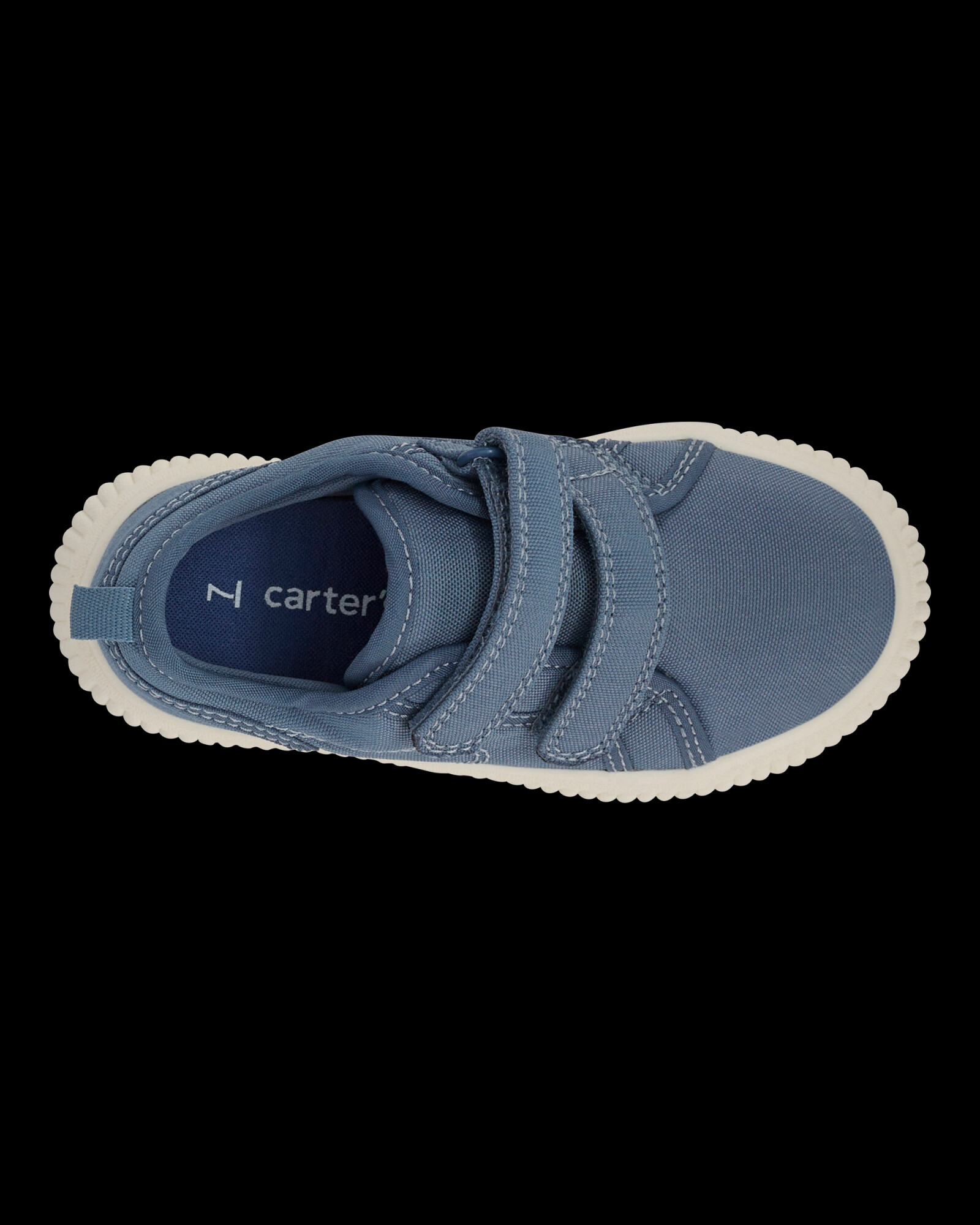 Zapatilla con velcro, azul Zapatilla con velcro, azul