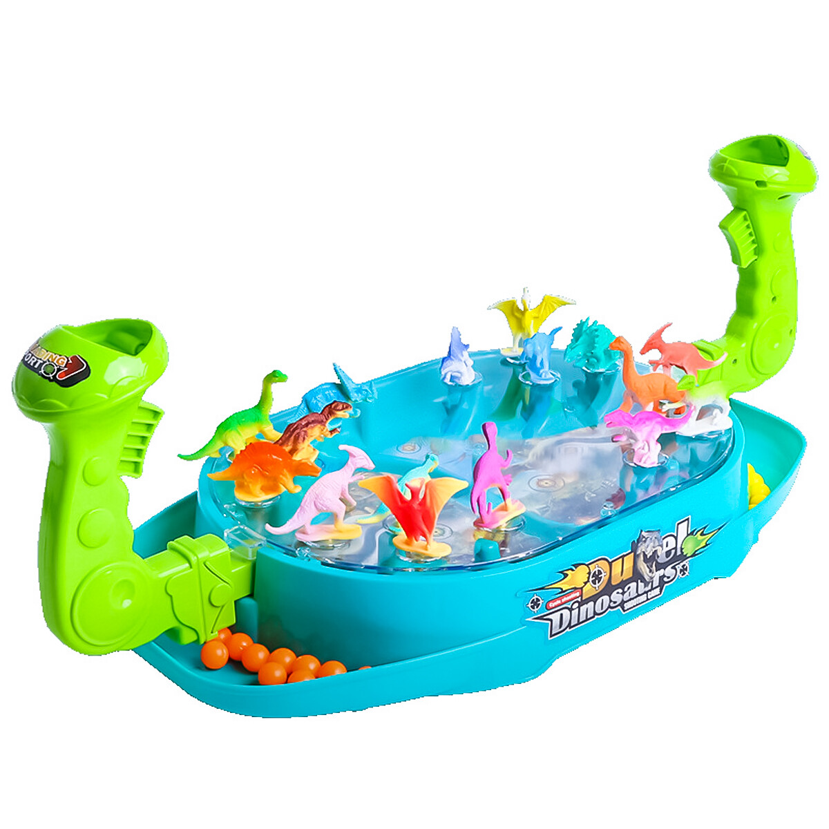 Juego Batalla De Dinosaurios Juego Mesa Con 80 Pcs 