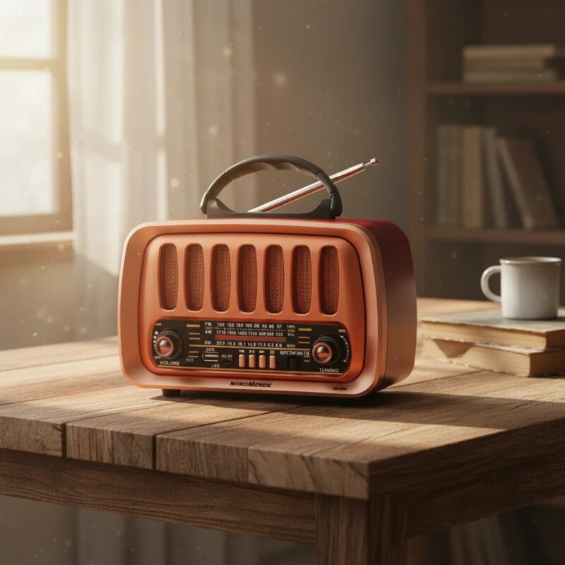 Radio Nordmende Vintage Portátil Am/fm Recargable Radio Nordmende Vintage Portátil Am/fm Recargable