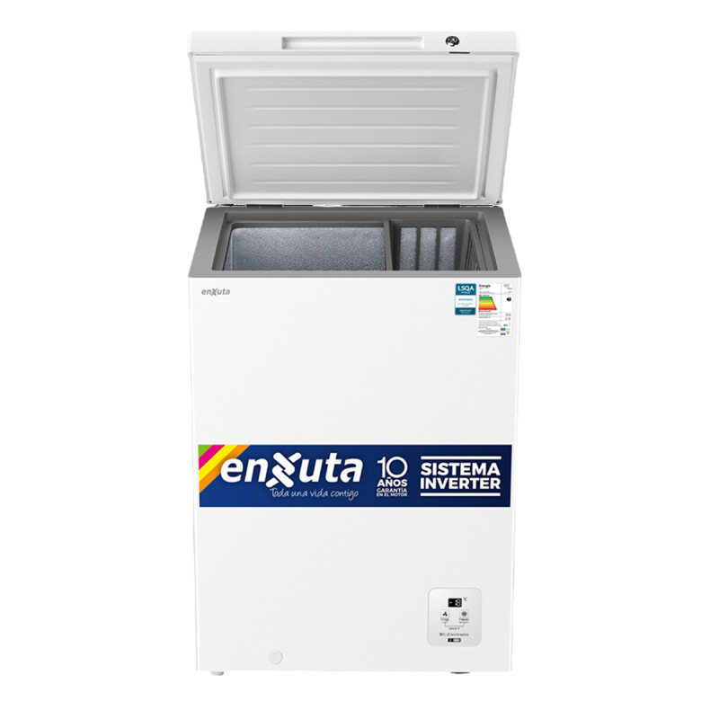 FREEZER HORIZONTAL ENXUTA FHENXI16150 DUAL INVERTER 141 Lts Freezer Horizontal Enxuta Fhenxi16150 Dual Inverter 141 Lts
