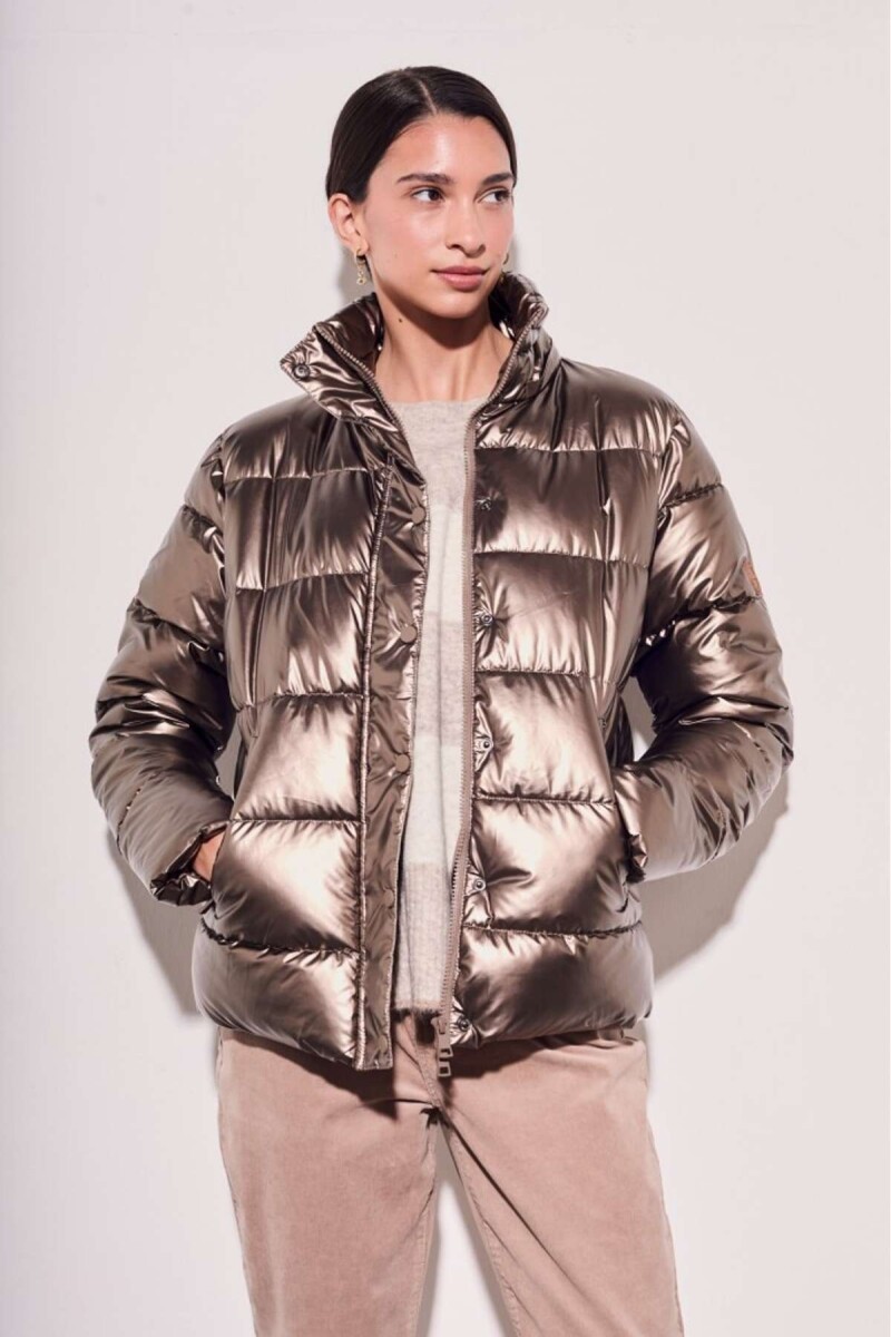 Campera Engomada Water Repellent - Cobre 