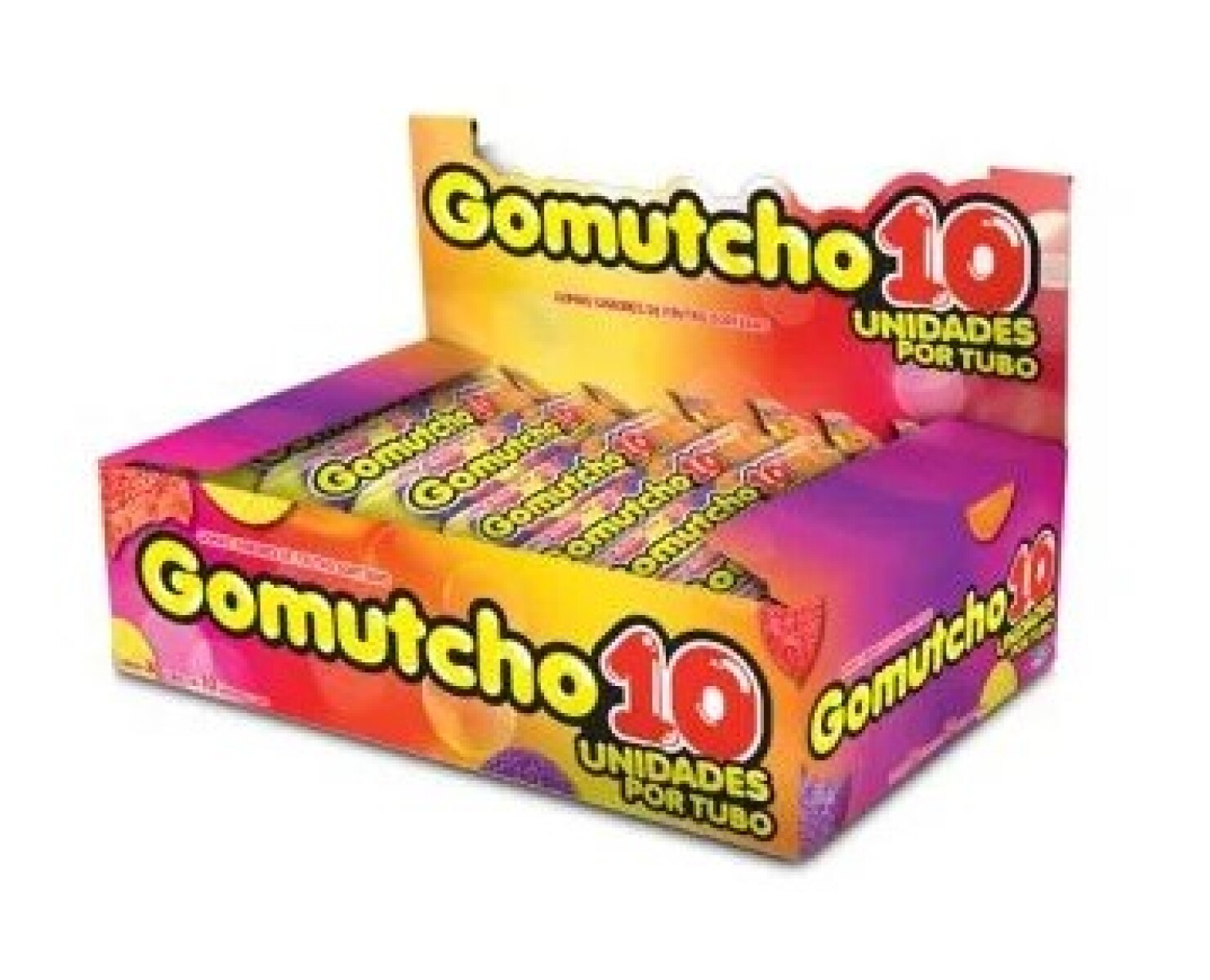 GELATINA TUBO GOMUTCHO 936G/30 UN FRUTAL 