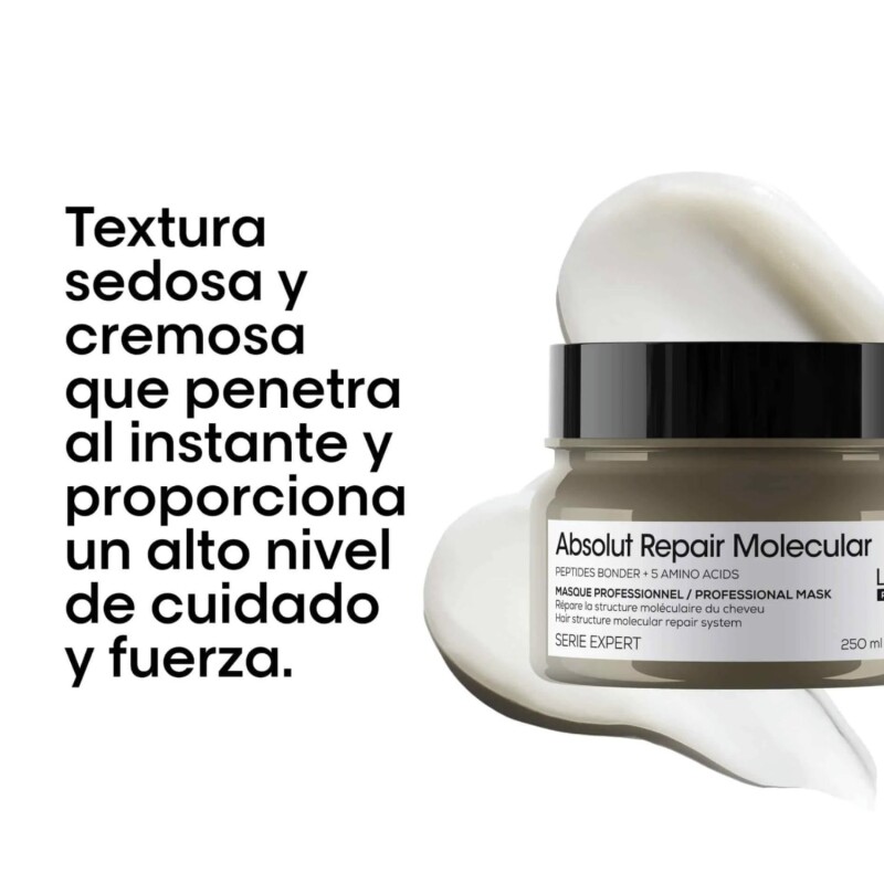 Mascara para cabello L'Oréal Prof Absolut Repair Molecular 250 ml Mascara para cabello L'Oréal Prof Absolut Repair Molecular 250 ml