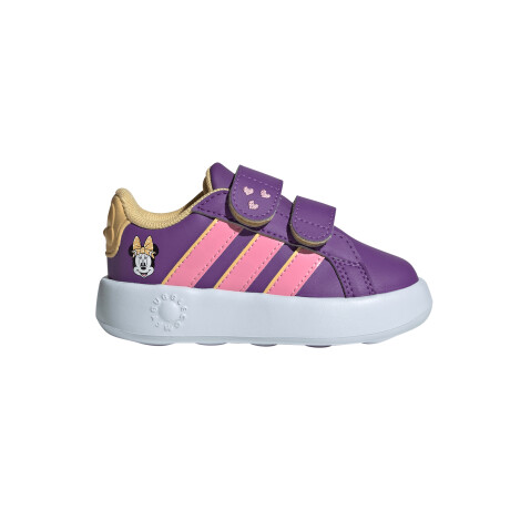 Championes adidas x Disney Minnie Mouse Grand Court de niño Purple & Pink