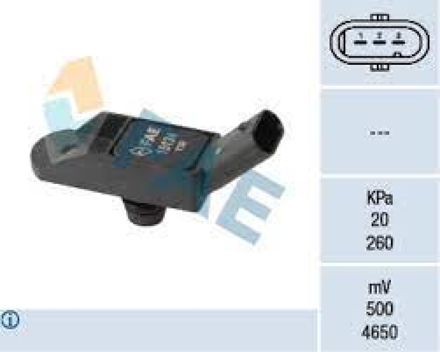 MAP SENSOR PRESION ABSOLUTA CITROEN - PEUGEOT 308 1.6 THP FAE 