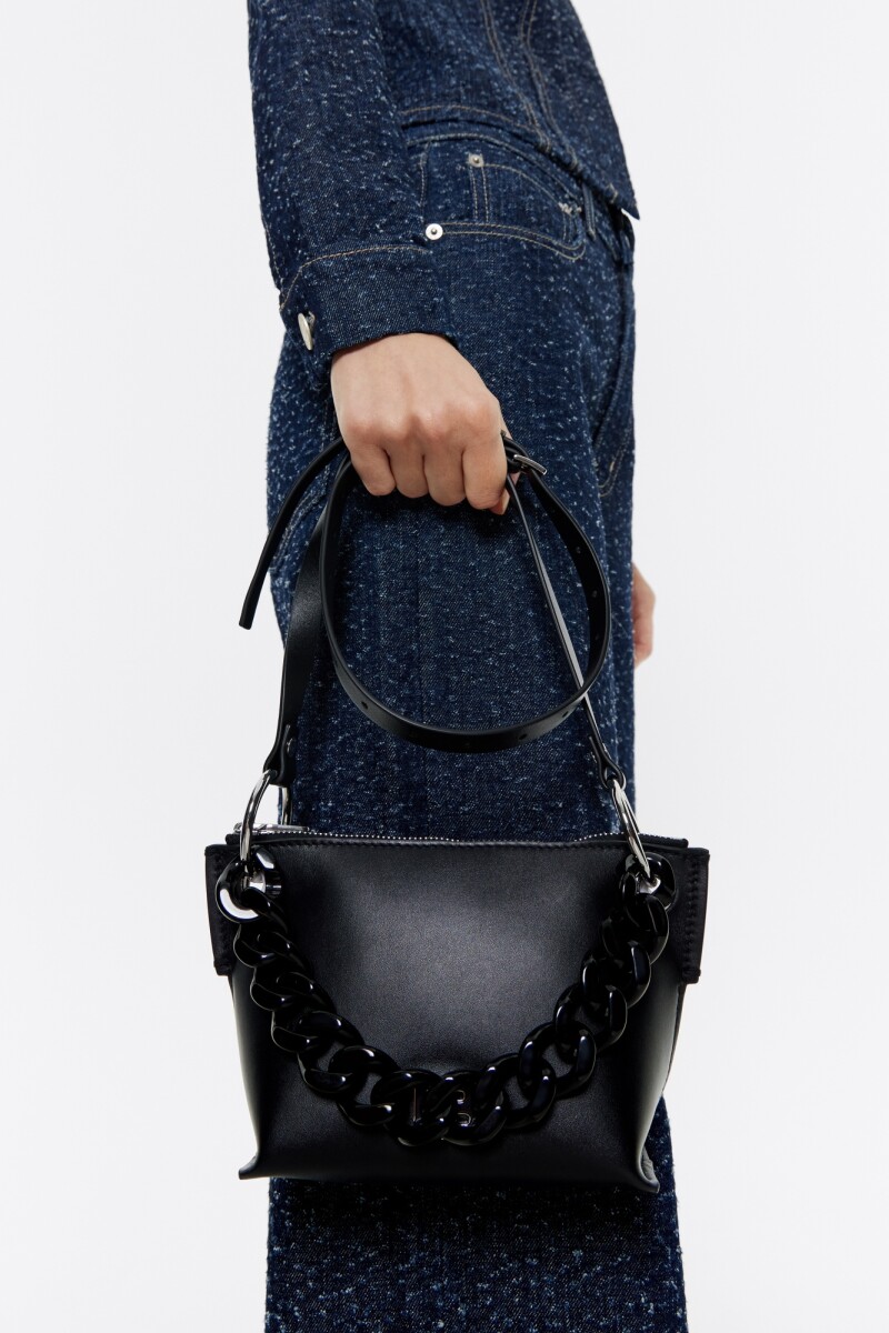 BOLSO TRAPECIO PEQUEÑO Negro