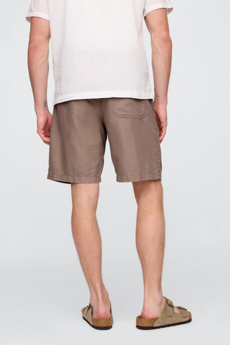 Short De Lino Con Elástico Hombre Mountain Trail 17-0807
