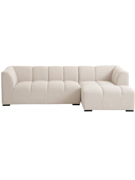 Sofá ALLESE chaise longue derecha beige Sofá ALLESE chaise longue derecha beige