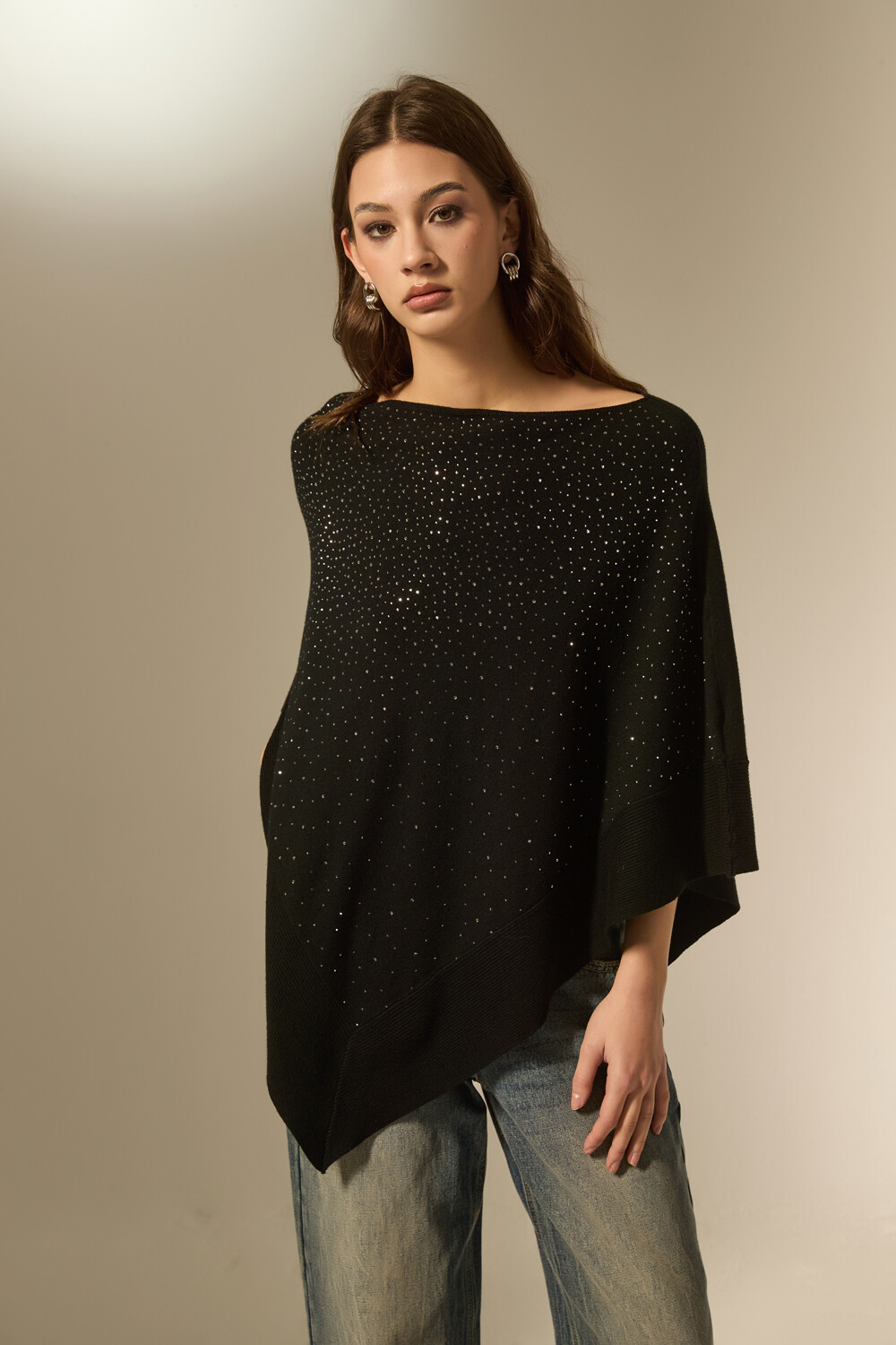 Poncho Francy Negro
