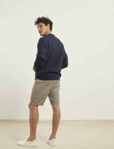 470591 SWEATER PUNTO FINO HARRINGTON LABEL Azul Oscuro