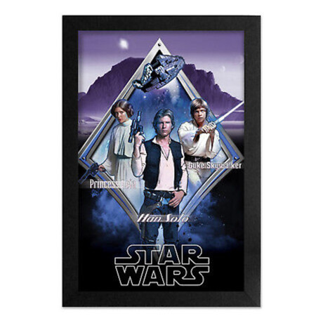 Star Wars The Rebel Three Cuadro Star Wars The Rebel Three Cuadro