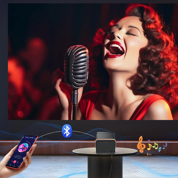 Proyector Smart Xion Xi-proy5 Android Full Hd Wifi PROYECTOR LED XION XI-PROY5