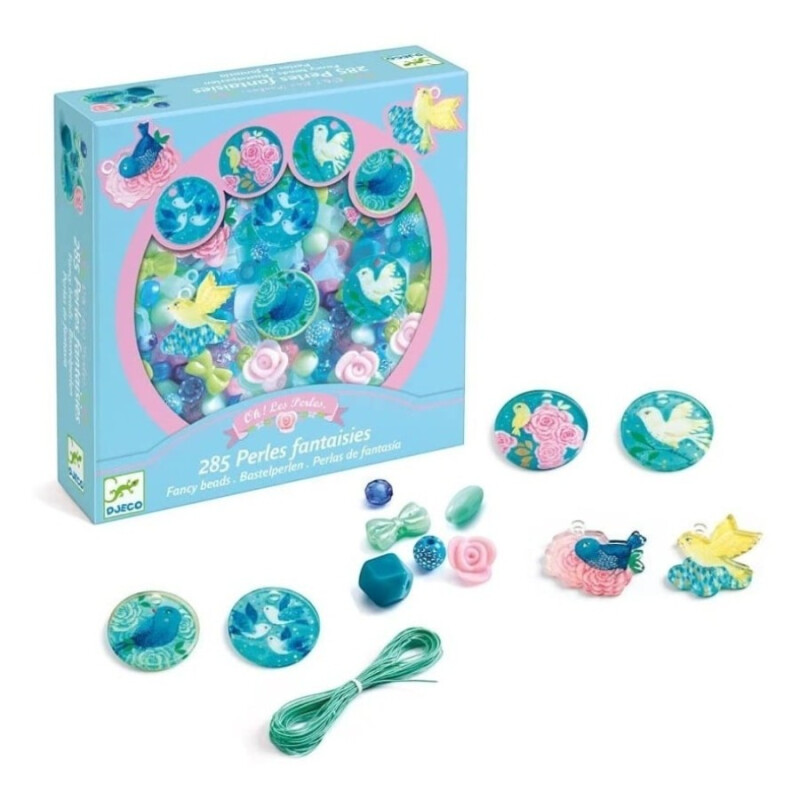 Set Crea Perlitas Fantasía Djeco Set Crea Perlitas Fantasía Djeco