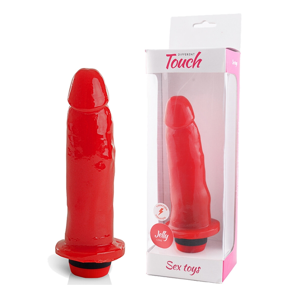 Vibrador Normal - Rojo 