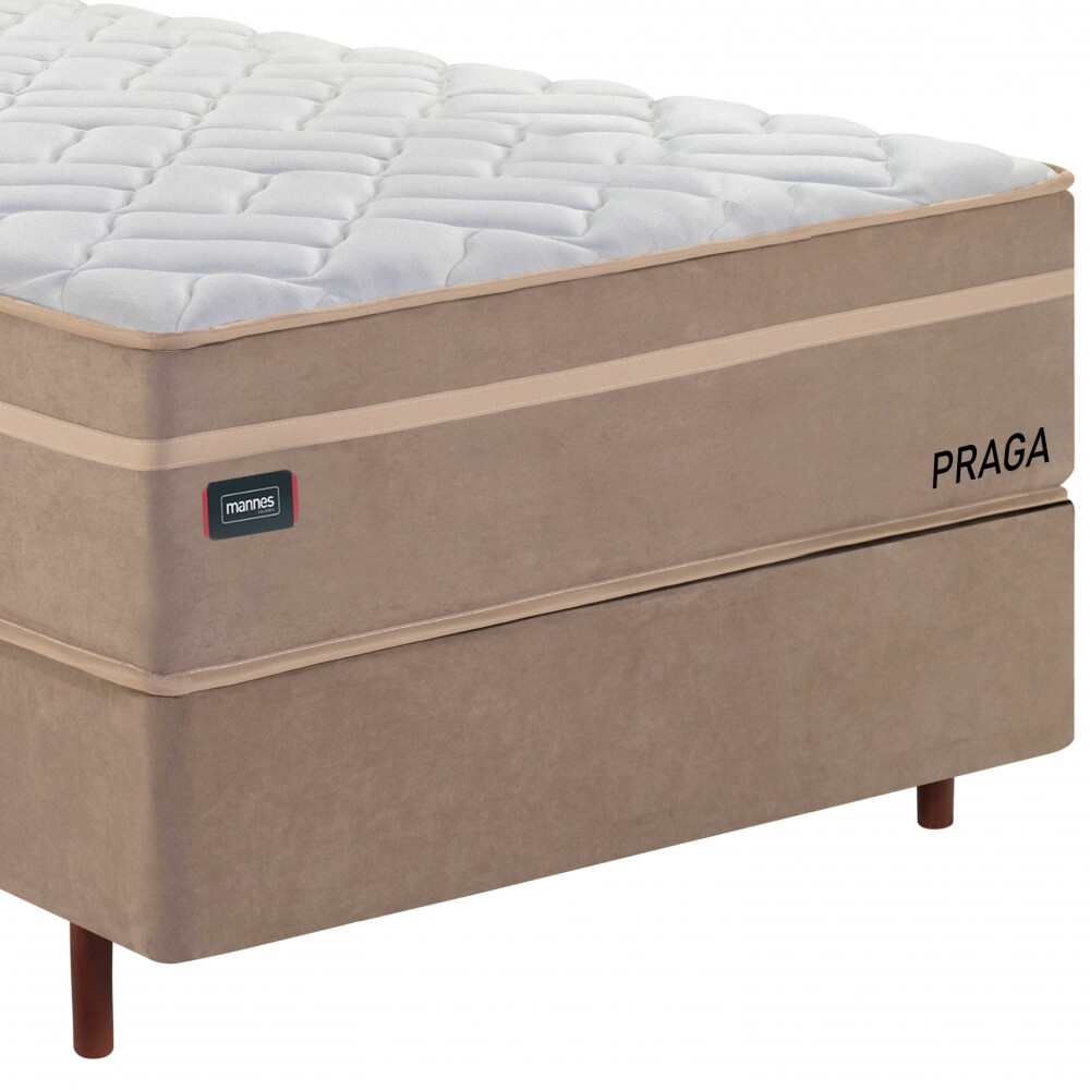 Conjunto Sommier Praga Espuma - 1 plaza y media Conjunto Sommier Praga Espuma - 1 plaza y media