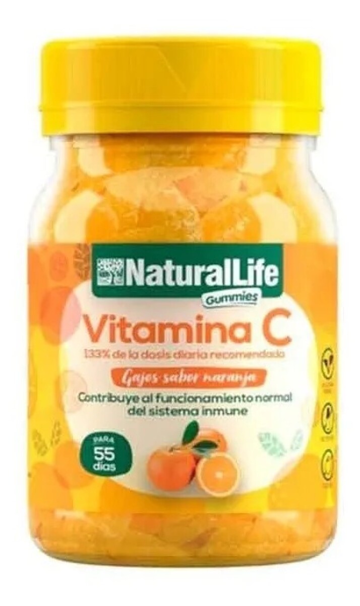 Vitamina C Natural Life Gummy 55 Unidades 
