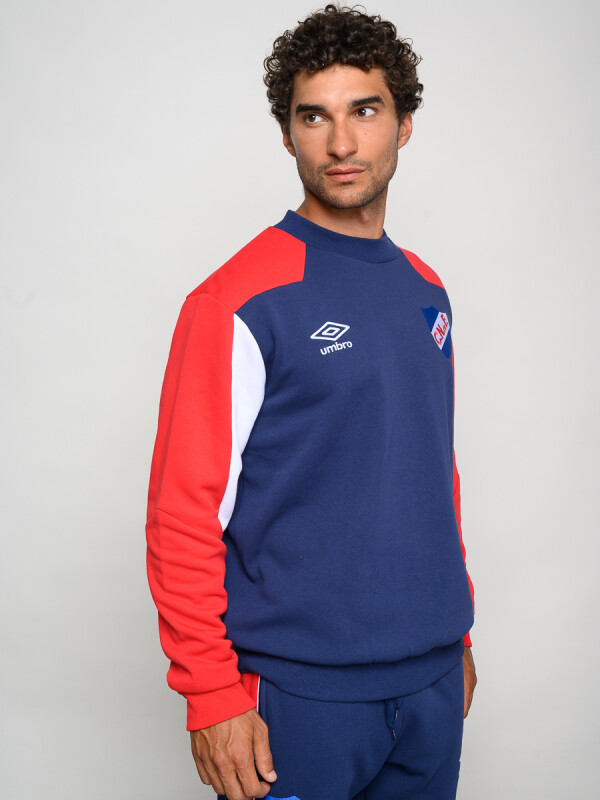 BUZO URBAN Nacional Hombre Azul Marino, Rojo, Blanco