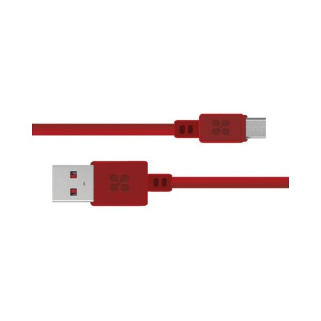 Cable De Datos Promate Microcord-2 USB a Micro USB Red Cable De Datos Promate Microcord-2 USB a Micro USB Red