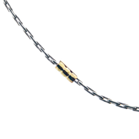 Pulsera de Plata 925 y Double oro 18 Ktes Pulsera de Plata 925 y Double oro 18 Ktes
