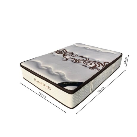 Colchon de resortes Queen Hamptons Palladium Colchon de resortes Queen Hamptons Palladium