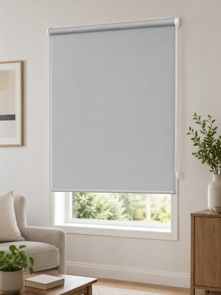 CORTINA ROLLER 100% BLACKOUT GRIS