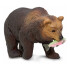 Oso Pardo Grizzly Safari Figura Muñeco Gris Realista Oso Pardo Grizzly Safari Figura Muñeco Gris Realista