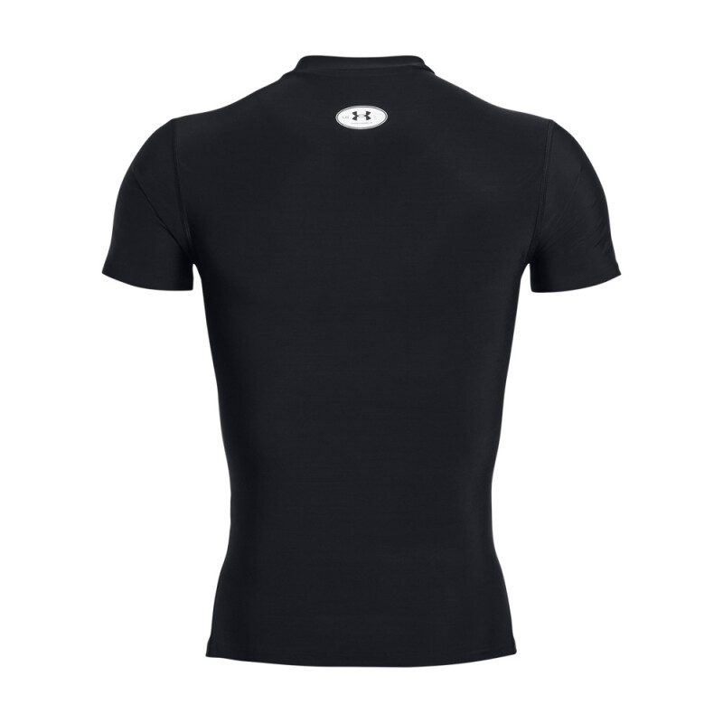 UA HG OG Compression SS-WHT BLK-001