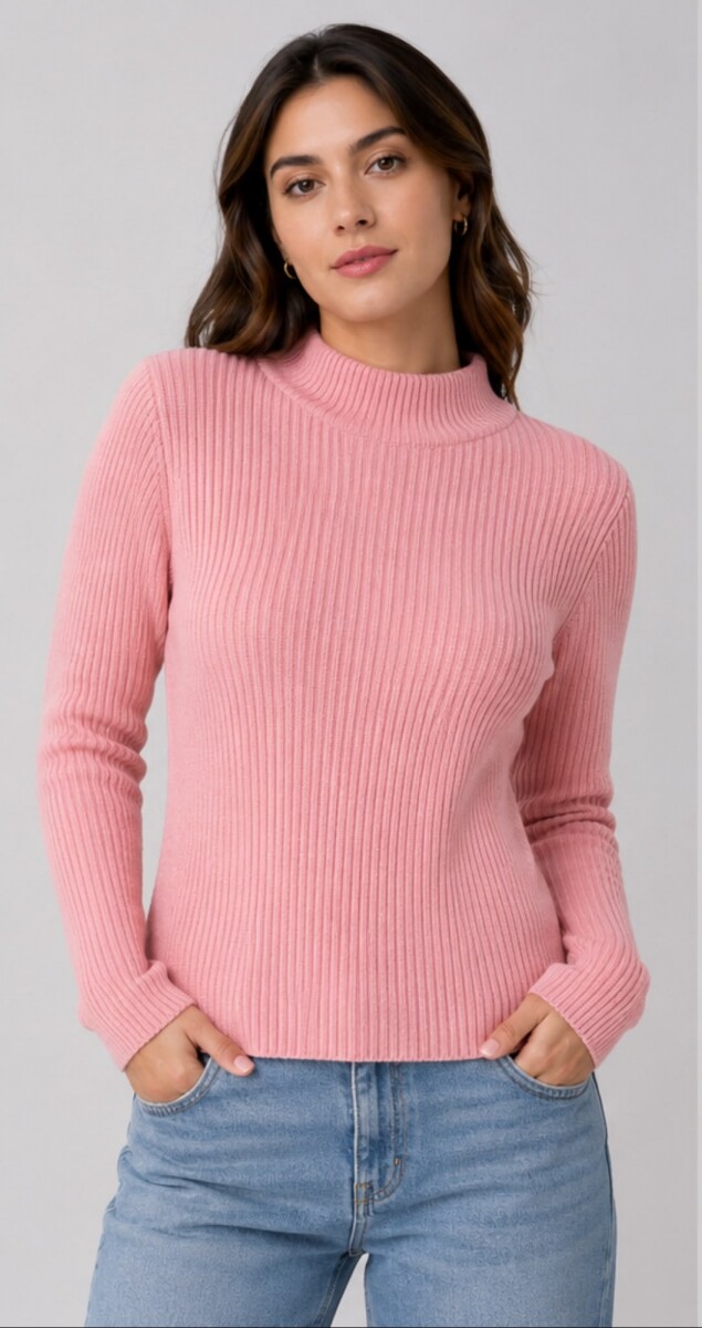 POLERA SLOWLY 915 - ROSADO 
