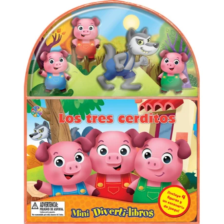Libro Mini Divertilibros los Tres Cerditos 001
