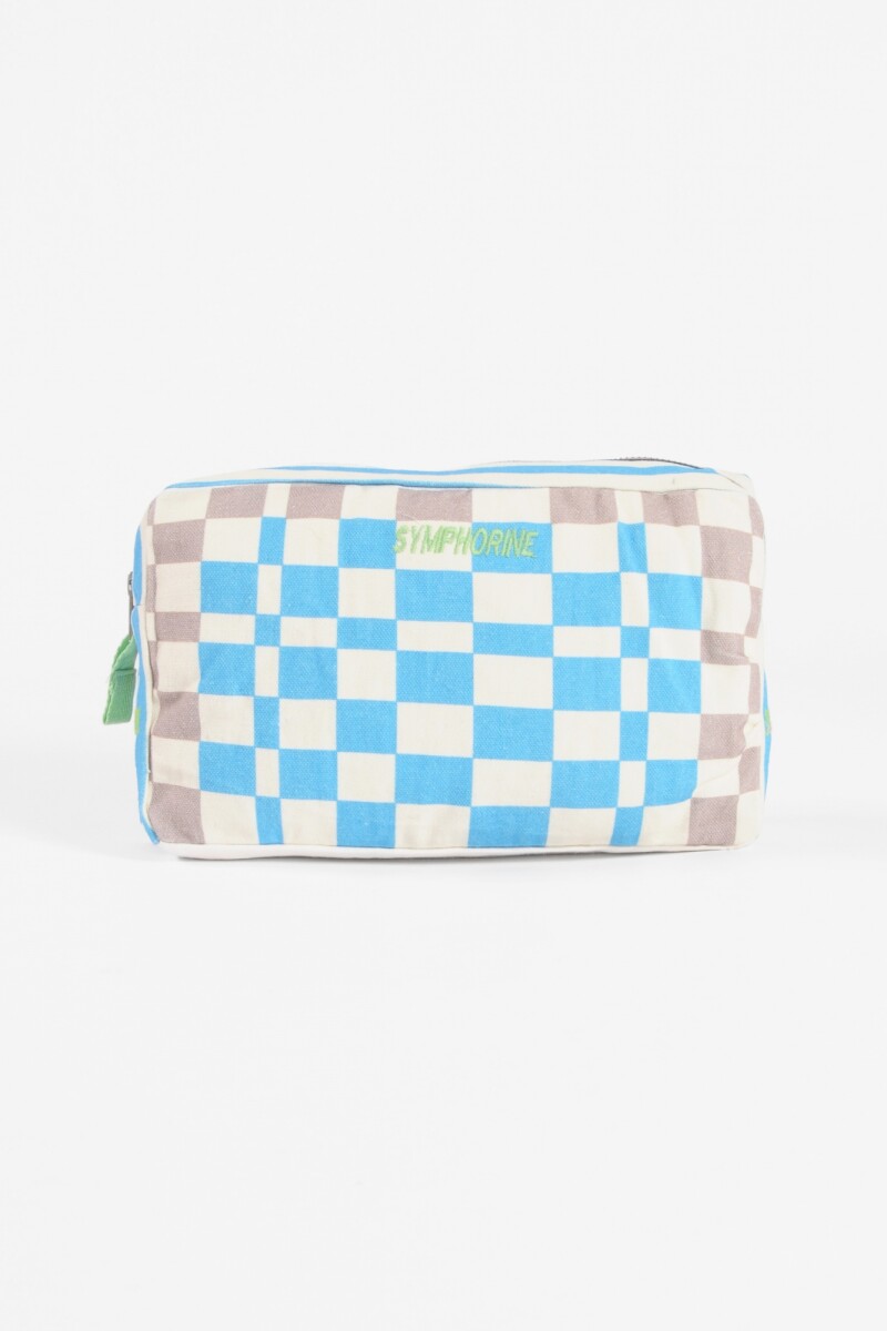 PREVENTA Estuche damero multicolor