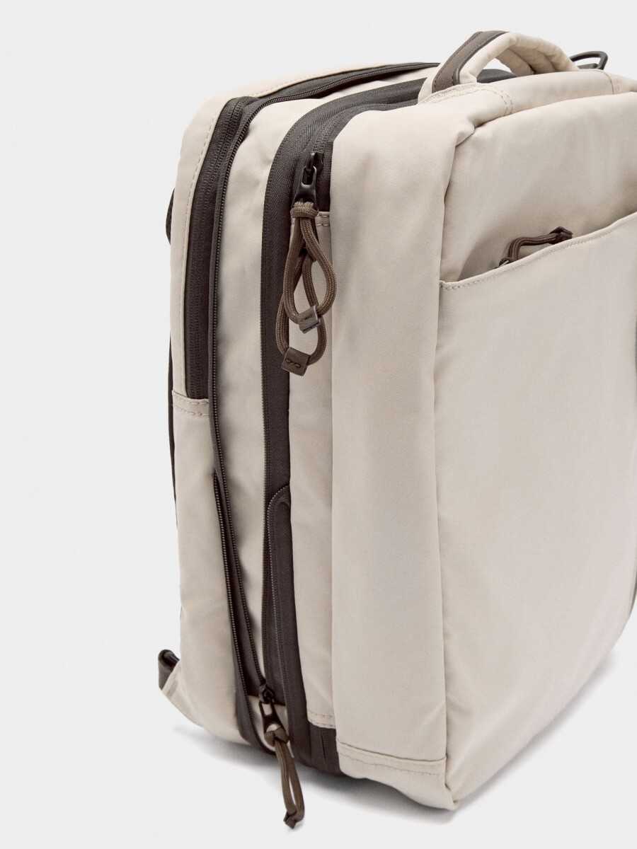 Mochila De Cabina De Nylon blanco