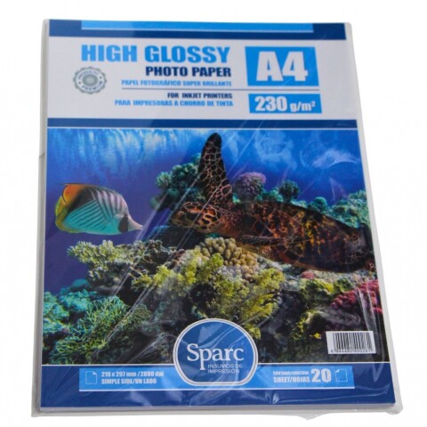PAPEL FOTO 230 GRAMOS POR 20 HOJAS PAPEL FOTO 230 GRAMOS POR 20 HOJAS