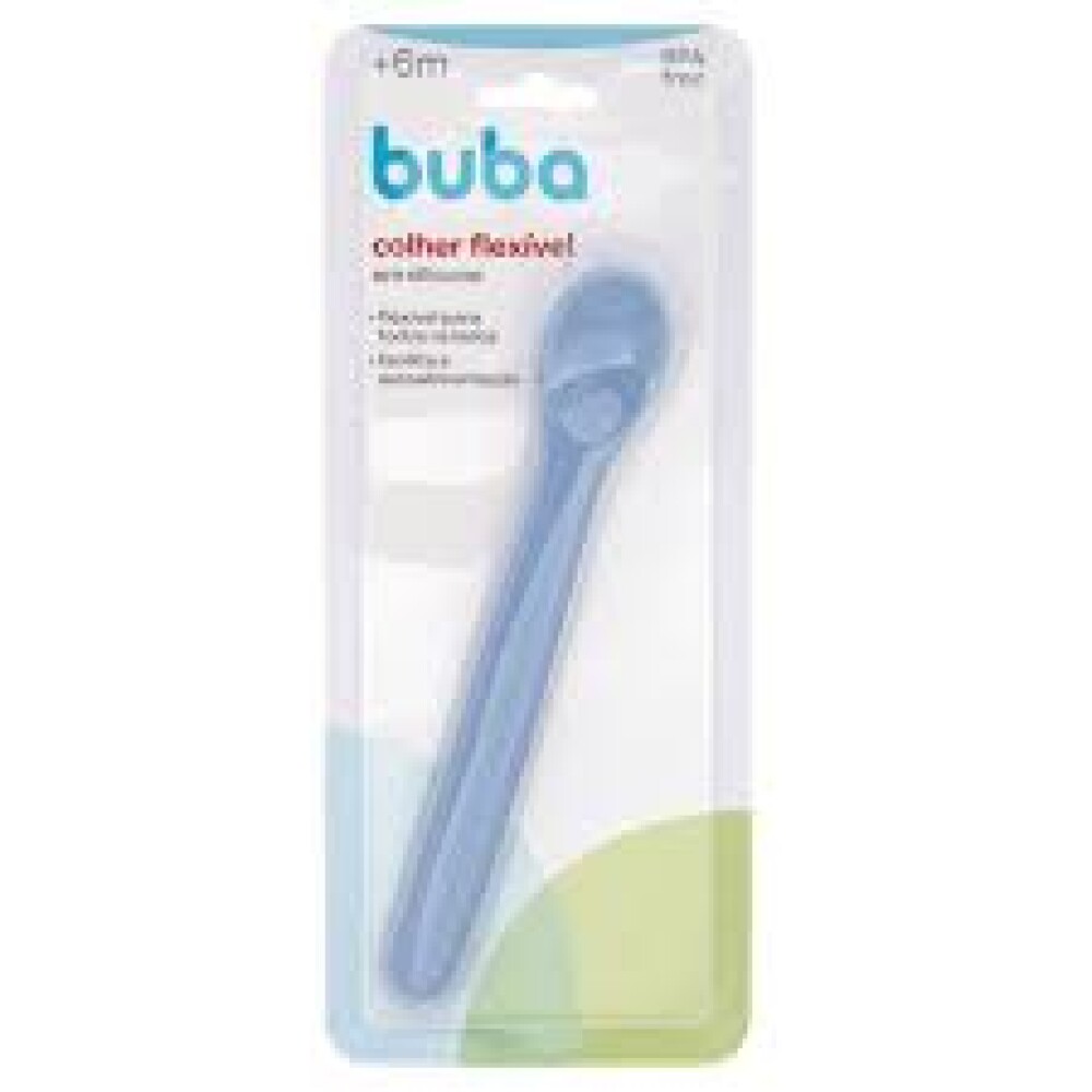 cuchara flexible BUBA celeste