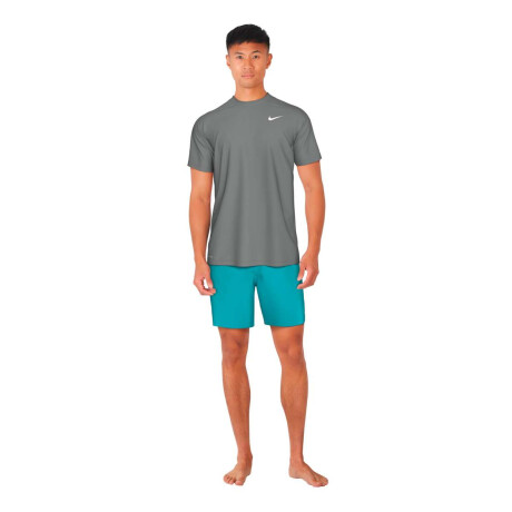 Remera Para Piscina Manga Corta Hydroguard gris