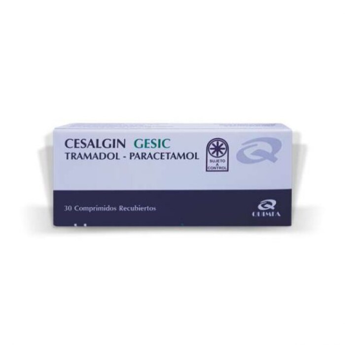 CESALGIN GESIC CJ X 30 COMP. REC. única