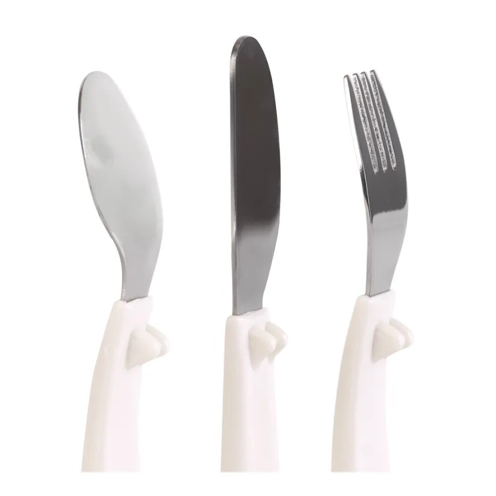 Set x3 cubiertos BUBA pastel beige