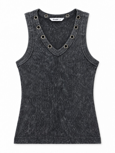 MUSCULOSA FYNARA GRIS OSCURO