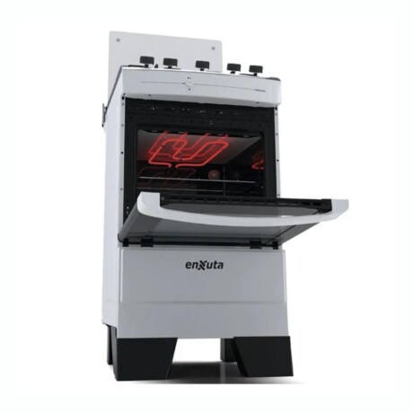 Cocina ENXUTA CENX27542W A Gas Cuatro Hornallas Con Grill Eléctrico Cocina ENXUTA CENX27542W A Gas Cuatro Hornallas Con Grill Eléctrico