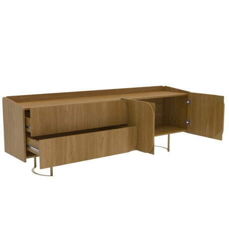 Rack Dakota - 2 puertas Carvalho