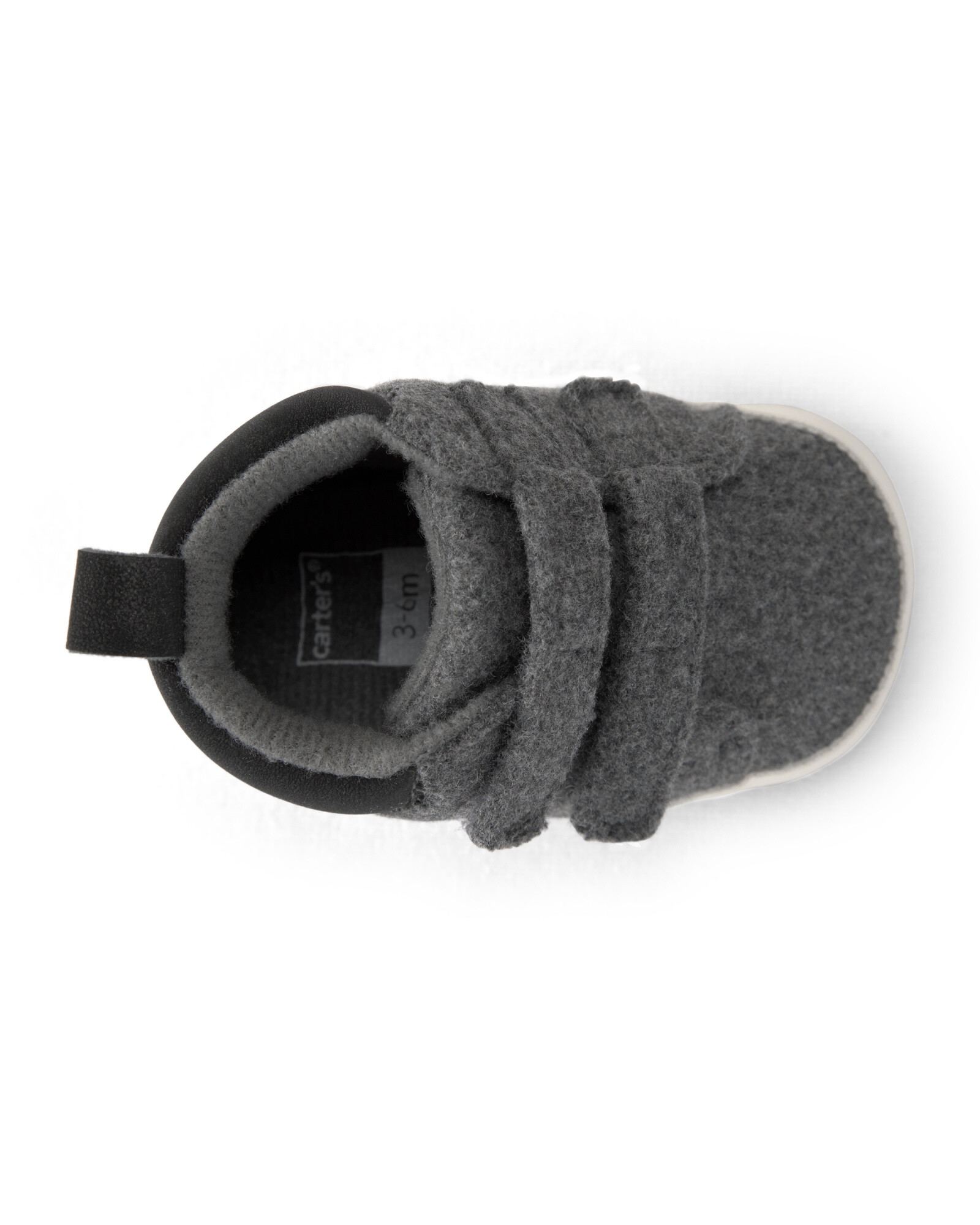 Championes botita con velcro Sin color