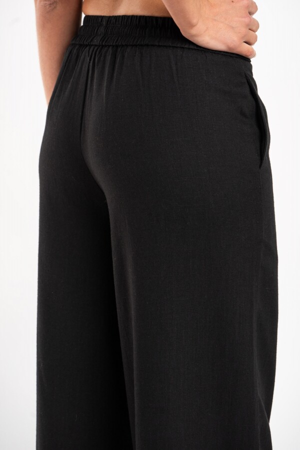 Pantalón Lino Negro
