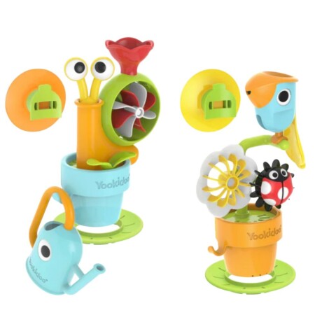Pour n Groe Spinning Garden Juego de Baño Yookidoo MULTICOLOR