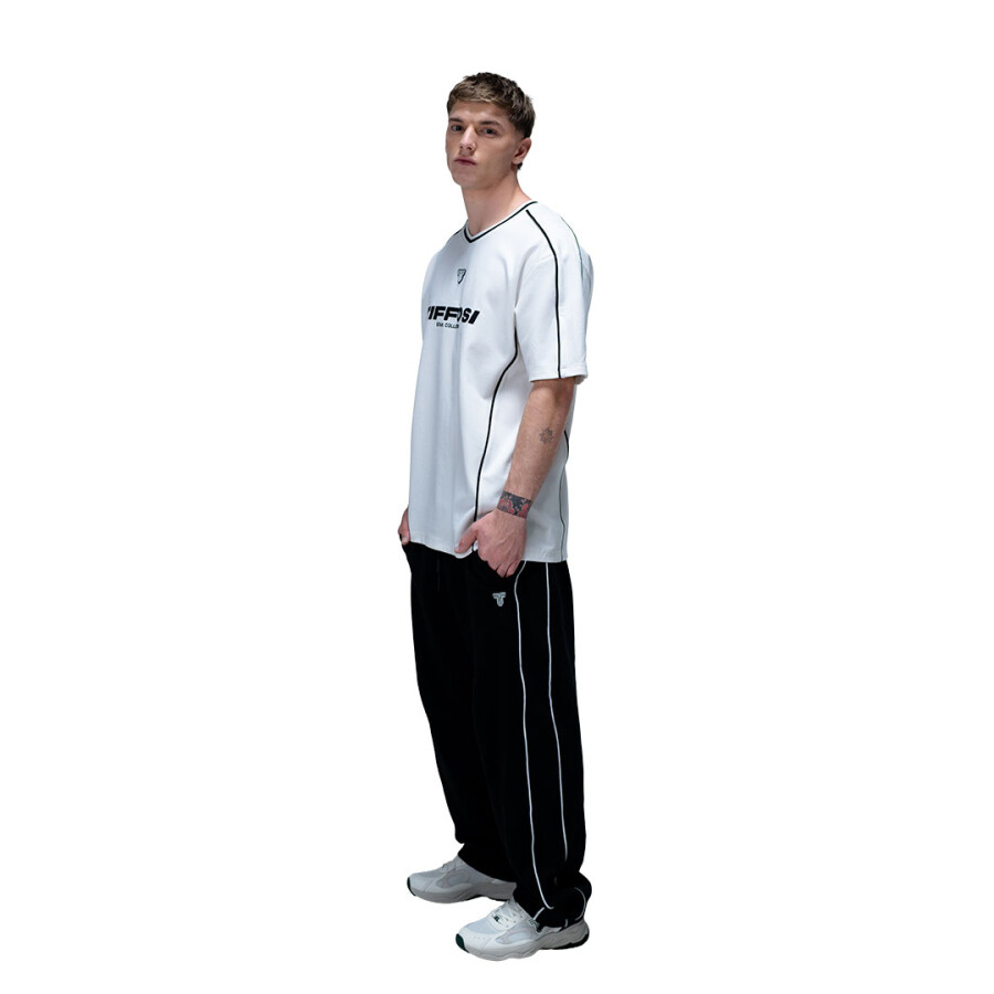 Remera Unisex TIFFOSI Patch Blanco - Negro