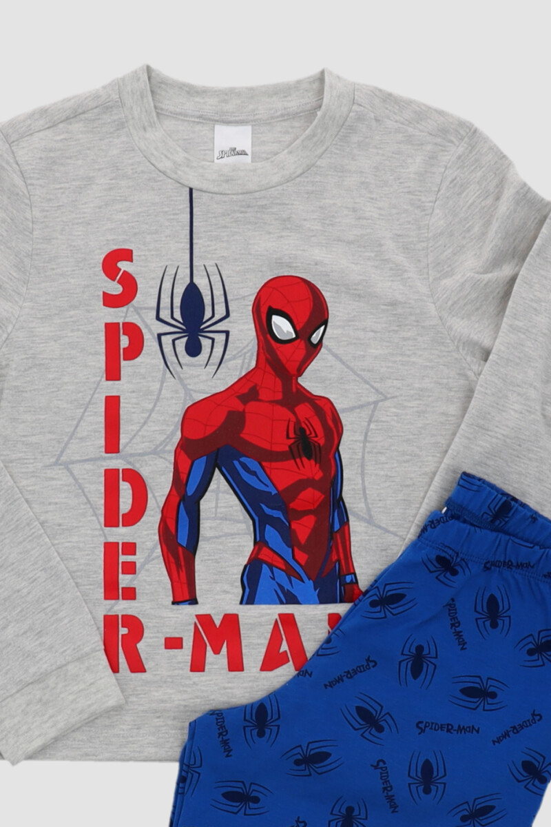 Pijama infantil classic spiderman Azul