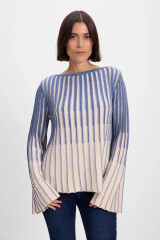 Sweater Love u Crudo/Azul