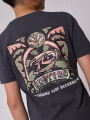 T-SHIRT MUNKE TEEN RUSTY Gris Oscuro