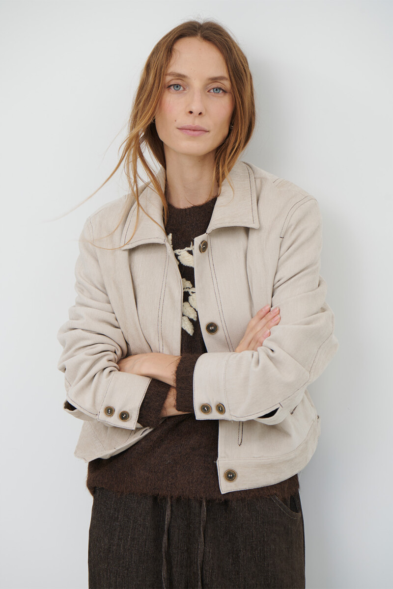 CHAQUETA ROYAL NATURAL