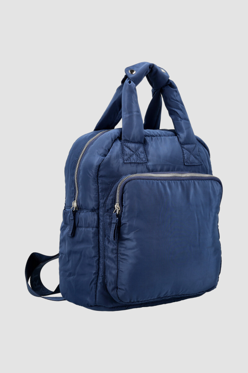 Mochila puffy - Azul 